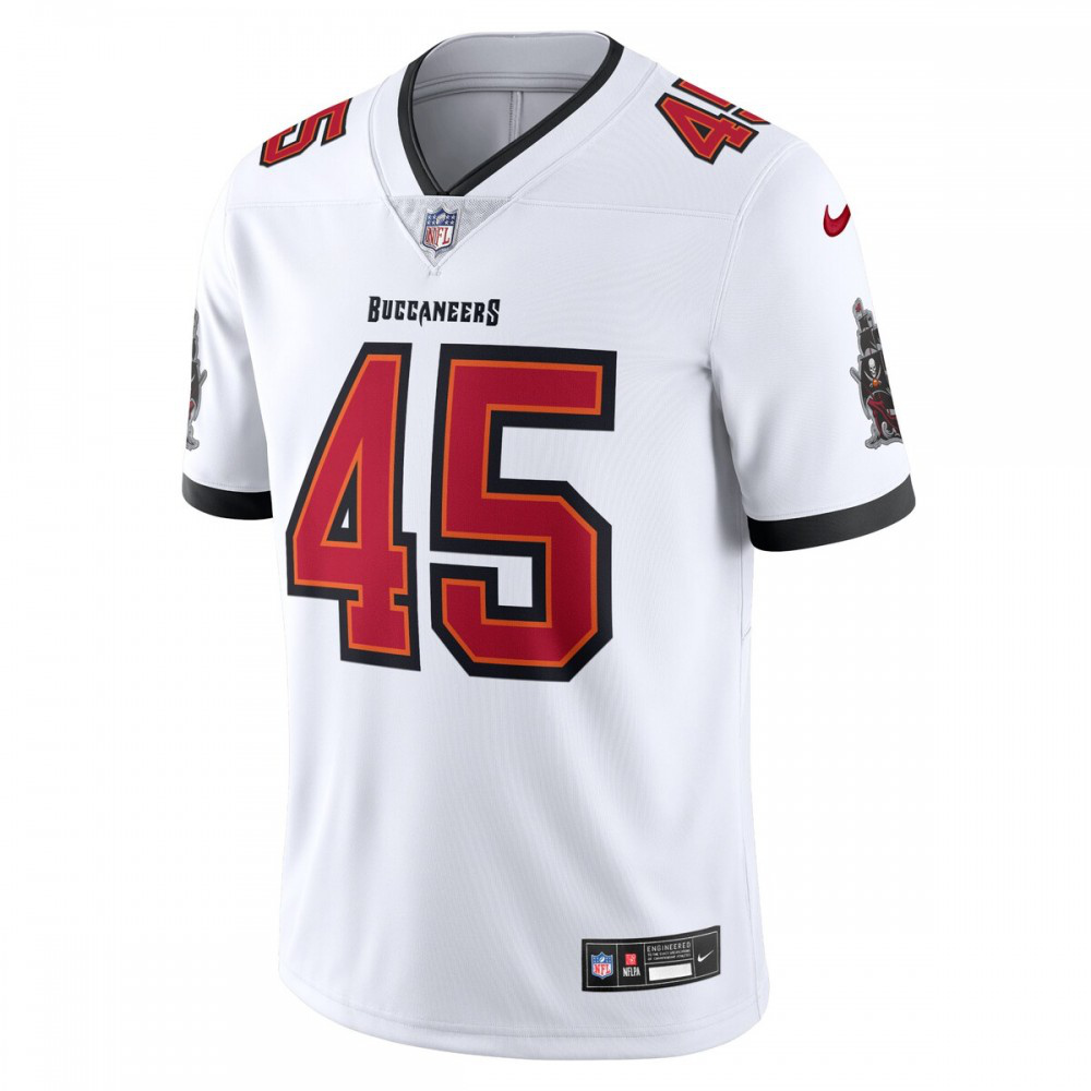 Devin White Tampa Bay Buccaneers Nike Vapor Untouchable Limited Jersey - White-GridironStore